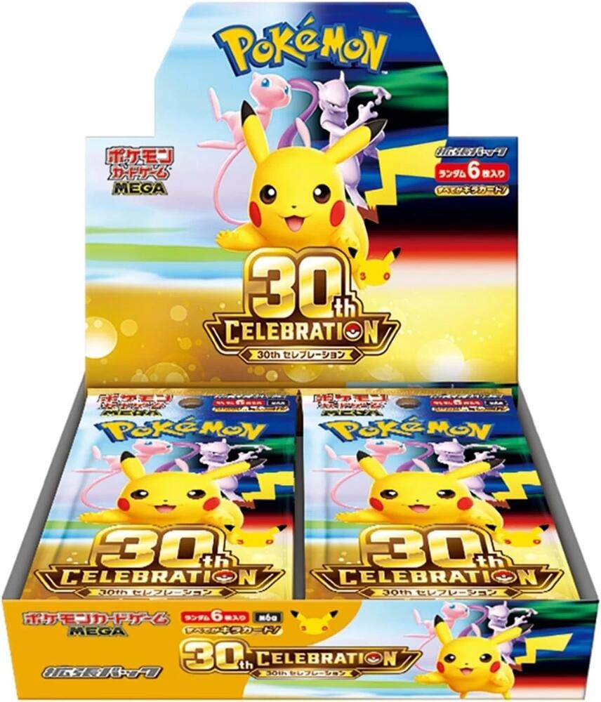 Pokémon TCG 30th CELEBRATION Japanese Booster Box [M6a]