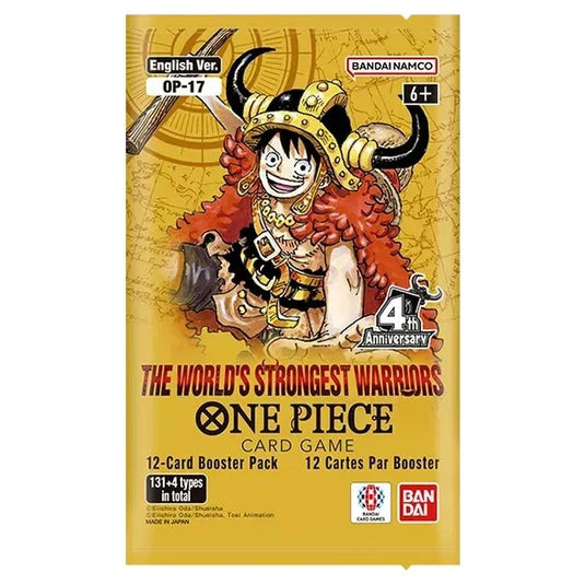 One Piece Card Game OP-17 Booster Pack – The World's Strongest Warriors