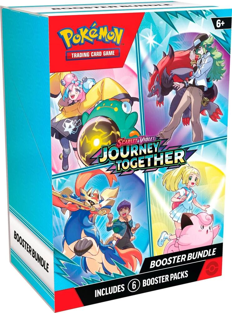 Pokémon TCG: Scarlet & Violet—Journey Together Booster Bundle – 6 Packs