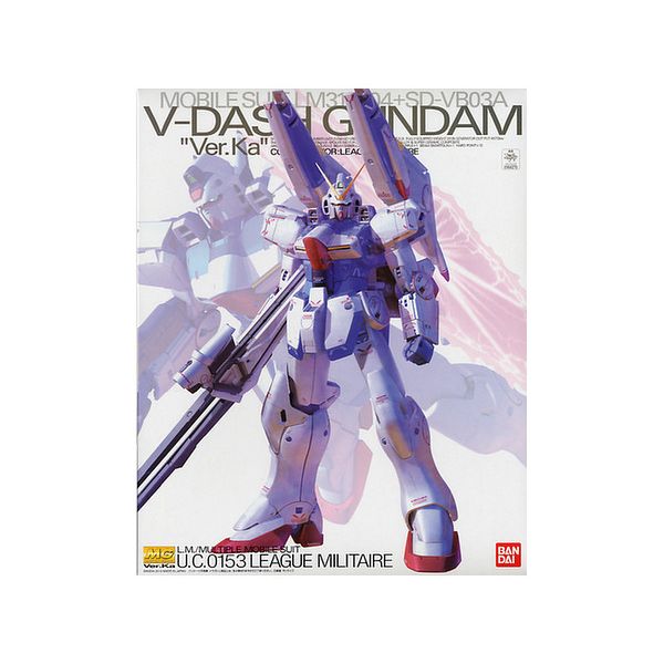 Bandai MG 1/100 V-Dash Gundam Ver.Ka – Mobile Suit Victory Gundam Gunpla Model Kit