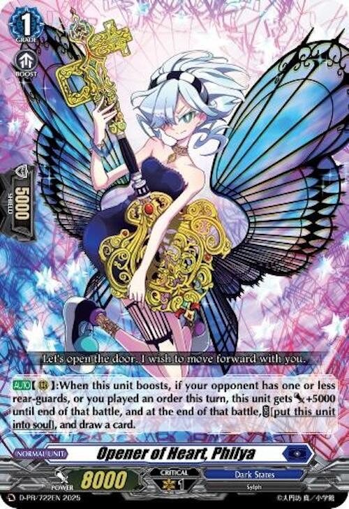 Opener of Heart, Philya - D Promo Cards (D-PR)
