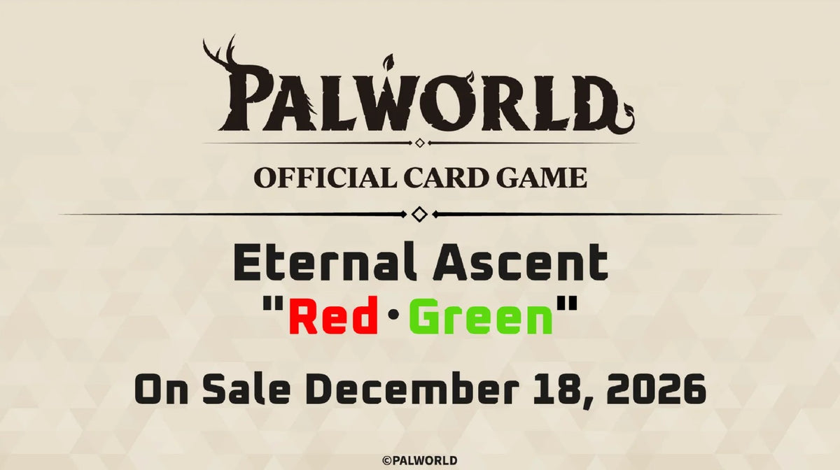 Palworld Official Card Game: Eternal Ascent Red・Green Trial Deck [TD03]