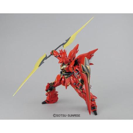 Bandai MG 1/100 MSN-06S Sinanju (Anime Color Ver.) – Gundam Unicorn Gunpla Model Kit